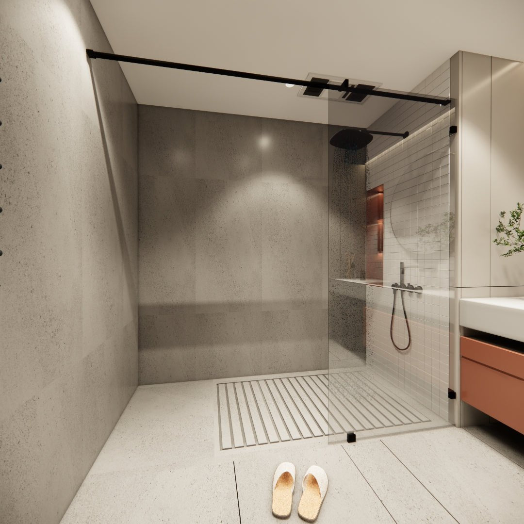 Partial Black Matte Clear