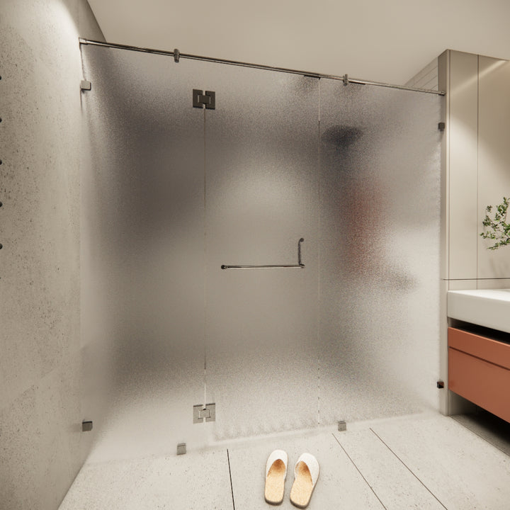 Swing Chrome Frosted  Shower