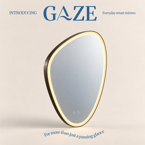 Gaze Pebble Smart Bathroom Mirror