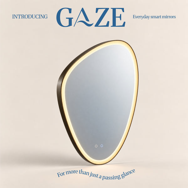 Gaze Pebble Smart Bathroom Mirror