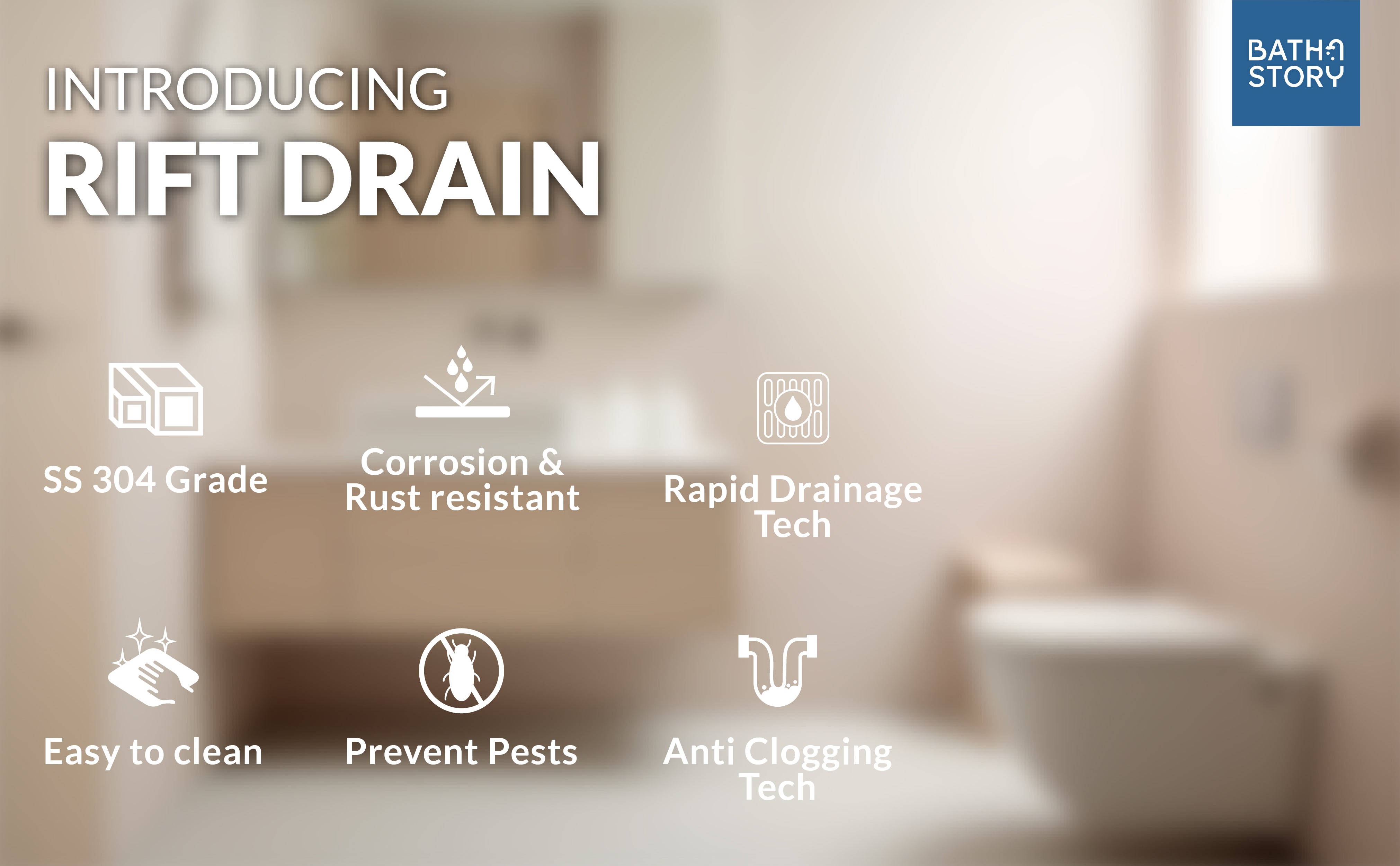 Rift Lagoon Swirl Square Floor Drain 5