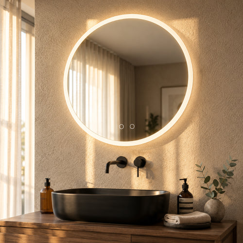 Gaze Round Smart Bathroom Mirror