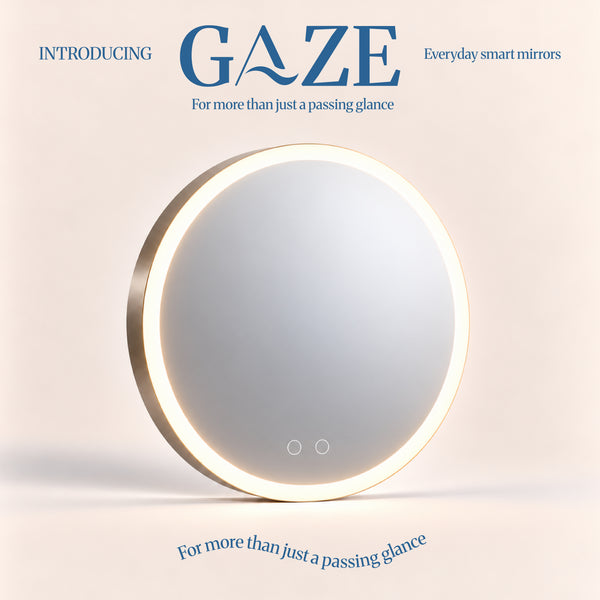 Gaze Round Smart Bathroom Mirror
